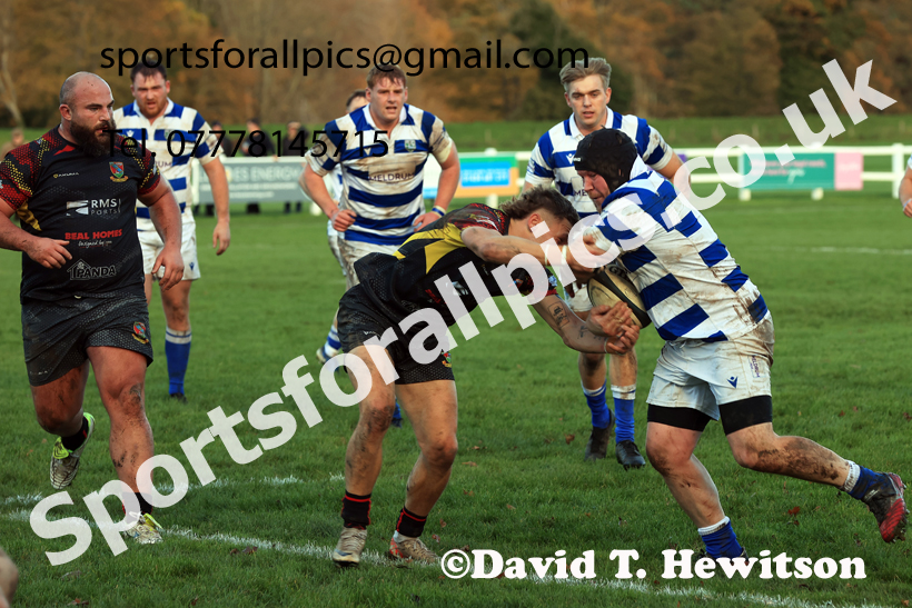 Tynedale v Hull, Saurday, November 8th, 2025. Photo: David T. Hewitson/Sports for All Pics